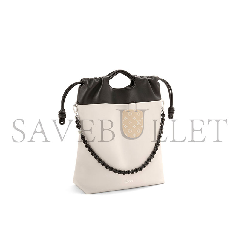 LOEWE FLAMENCO PURSE TOTE IN MELLOW NAPPA LAMBSKIN A411FIOX04-0148 (38*29*9cm)